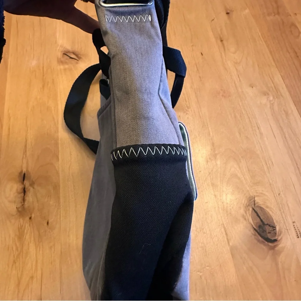Sherpani Travel Gray Multi Pocket Crossbody Bag